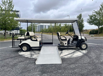 Electric Buggy hire and from Dial a Digger in Hampshire